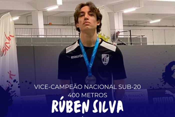 Rúben Silva do Vitória SC Vice-campeão Nacional Sub-20