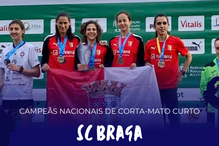 Vanessa Carvalho e SC Braga Campeãs Nacionais de Corta-mato Curto
