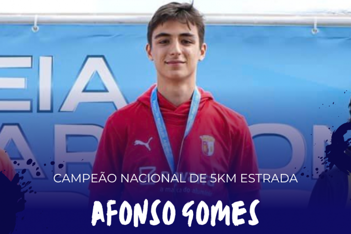 Afonso Gomes Campeão Nacional Sub-18 de estrada