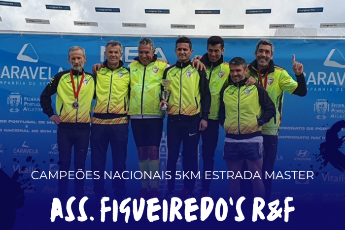 Ass. Figueiredo's R&F Campeões Nacionais Master masculinos de 5km estrada