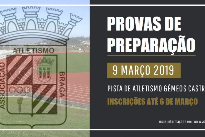 Provas de Preparação - Start Lists Finais