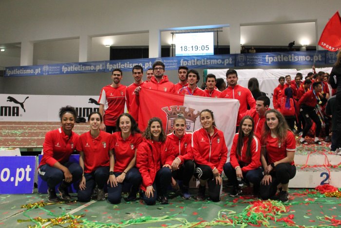 SC Braga Campeão do Norte em Pista Coberta