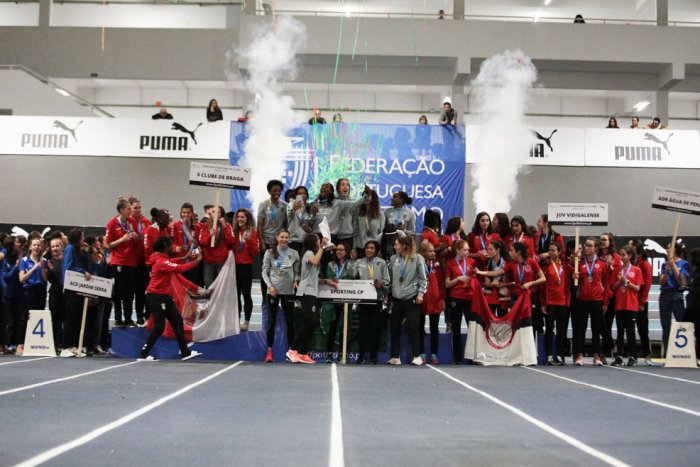 SC Braga no pódio da 1ª Divisão Nacional 