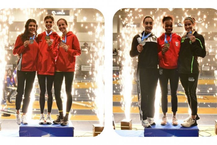 Mariana Machado e Carina Vanessa Campeãs Nacionais Sub23