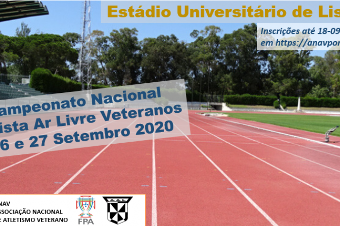 Campeonato Nacional Master Pista Ar Livre