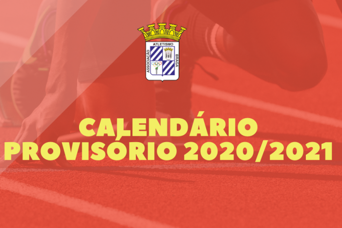 Calendário Competitivo provisório 2020-2021