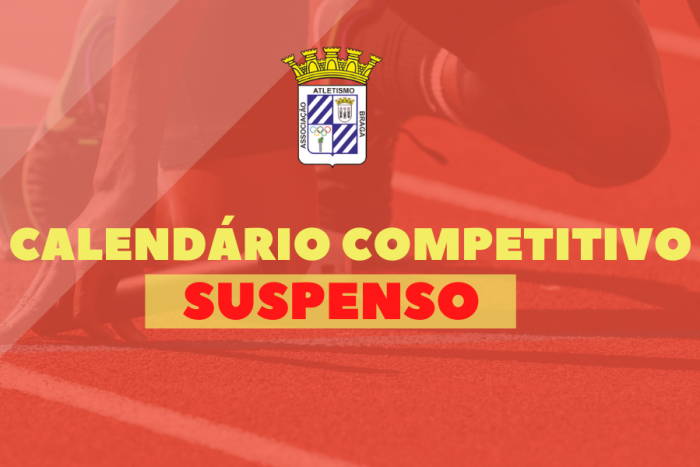 Calendário Competitivo Suspenso