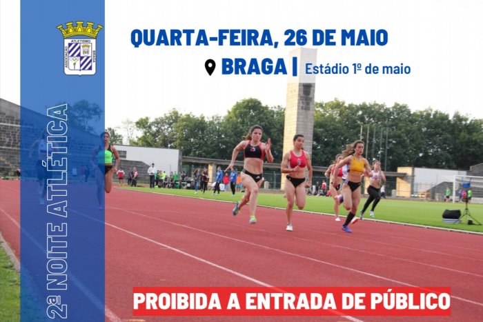 II Noite Atlética | Atletas Admitidos