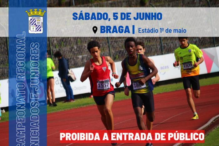 Campeonato Regional de Iniciados e Juniores | Atletas admitidos