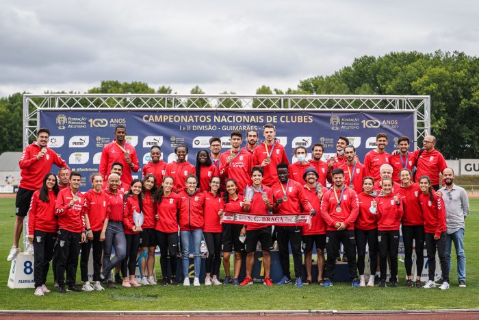 SC Braga 3º em masculinos no Campeonato Nacional de Clubes