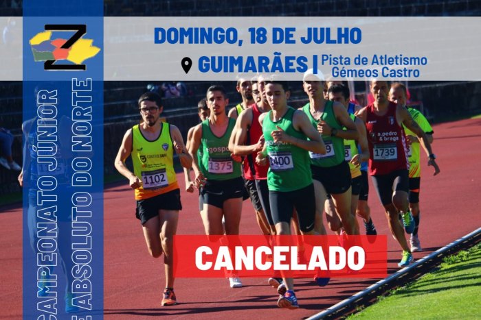 Cancelamento do Campeonato Júnior e Absoluto do Norte
