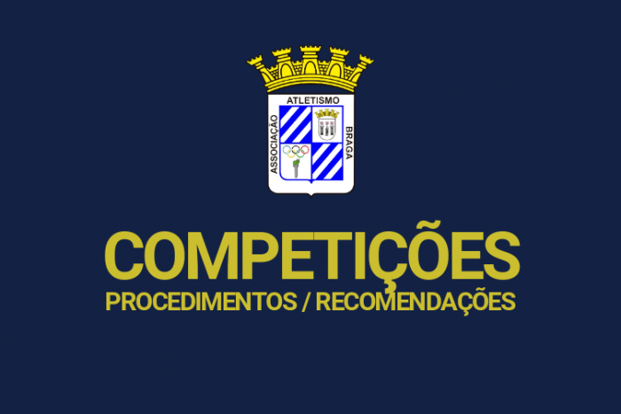 Competições AAB | Procedimentos e Recomendações
