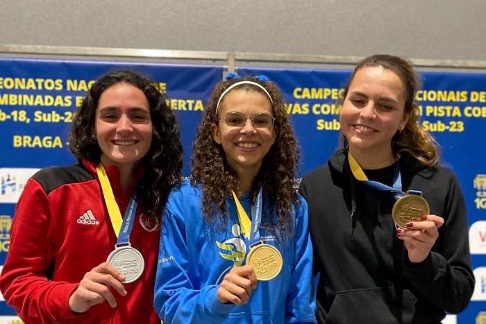 Maria Miguel Andrade Bronze no Pentatlo 