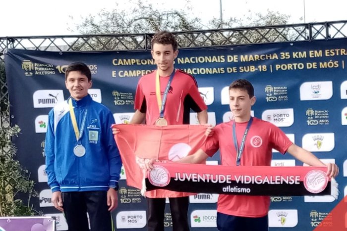 Rodrigo Araújo campeão nacional nos 10km marcha