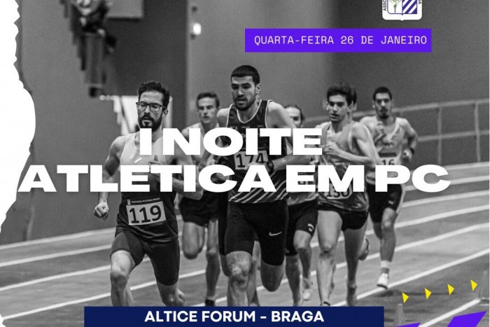 I Noite Atlética em Pista Coberta | Atletas admitidos