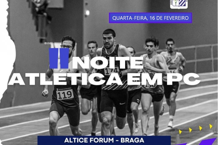 II Noite Atlética em Pista Coberta | Atletas inscritos