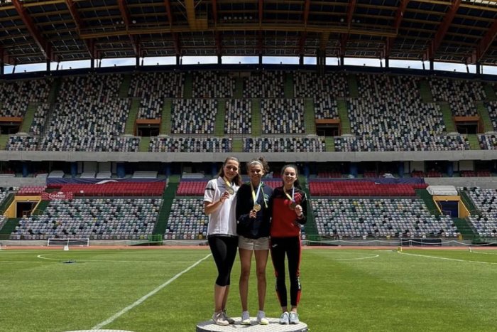 Maria Andrade Vice-campeã Nacional sub-20 do Heptatlo