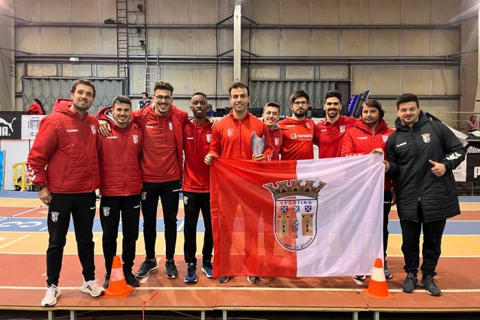 SC Braga 4º em masculinos na 1ª Divisão do Campeonato Nacional de Clubes