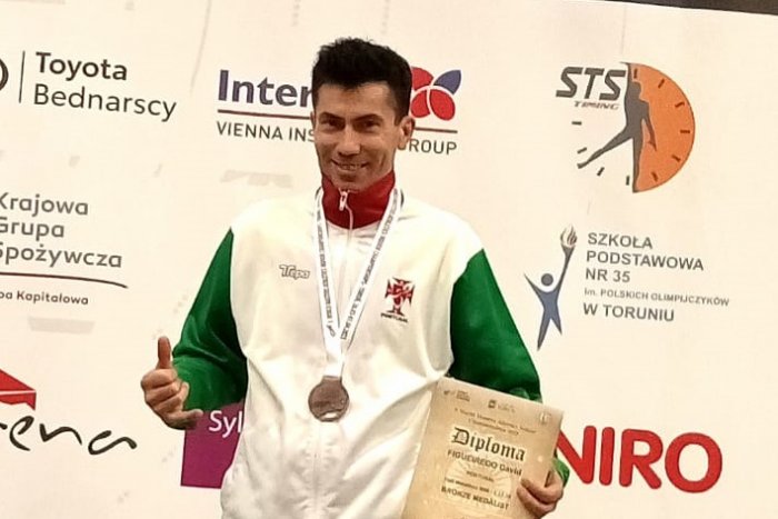Davide Figueiredo conquista mais uma medalha internacional