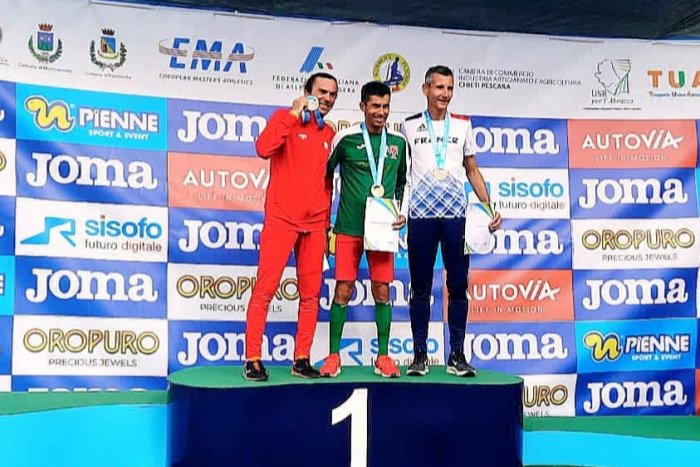 Davide Figueiredo Campeão Europeu Master