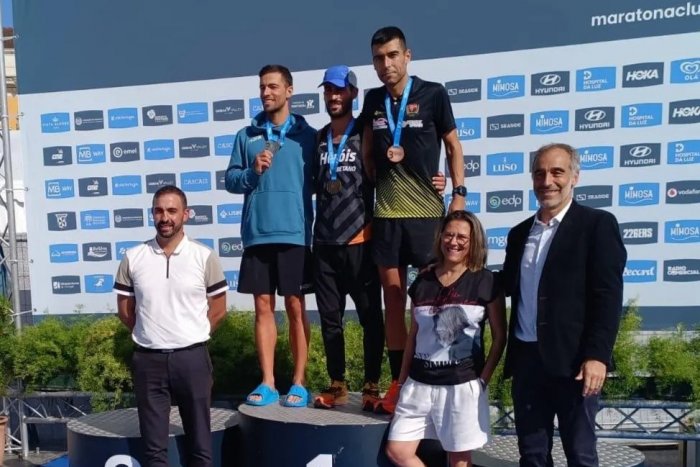 Marco Pinto terceiro no Campeonato Nacional de Maratona