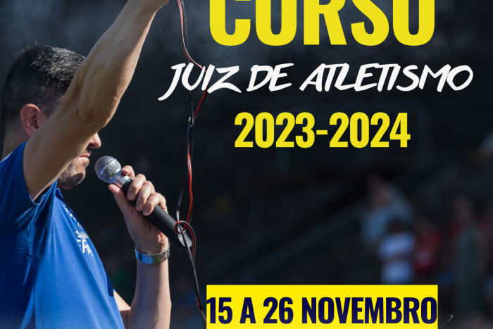 Curso de acesso a Juiz de atletismo 2023