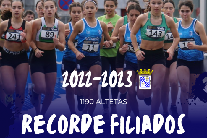 Novo Recorde de Atletas Filiados