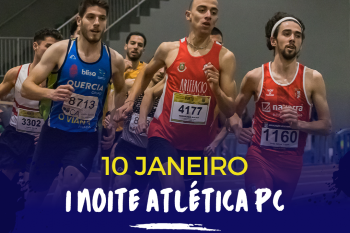 I Noite Atlética PC - Atletas admitidos