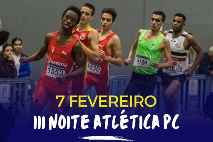 III Noite Atlética PC - Atletas admitidos