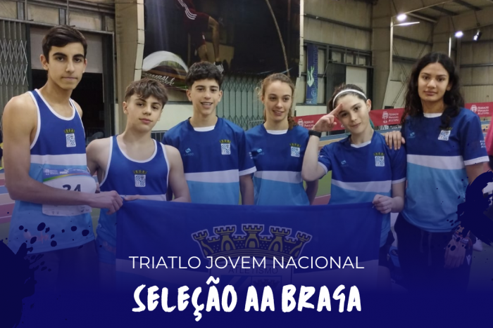 Seleção da AAB 4ª classificada no Triatlo Jovem Nacional 