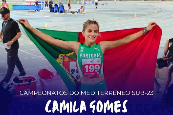 Camila Gomes Campeã nos Jogos do Mediterrâneo Sub-23