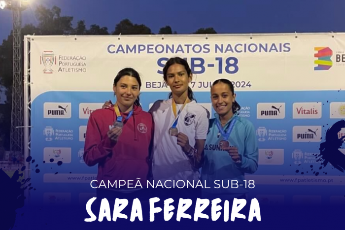 Quatro atletas da AAB Campeões Nacionais Sub-18