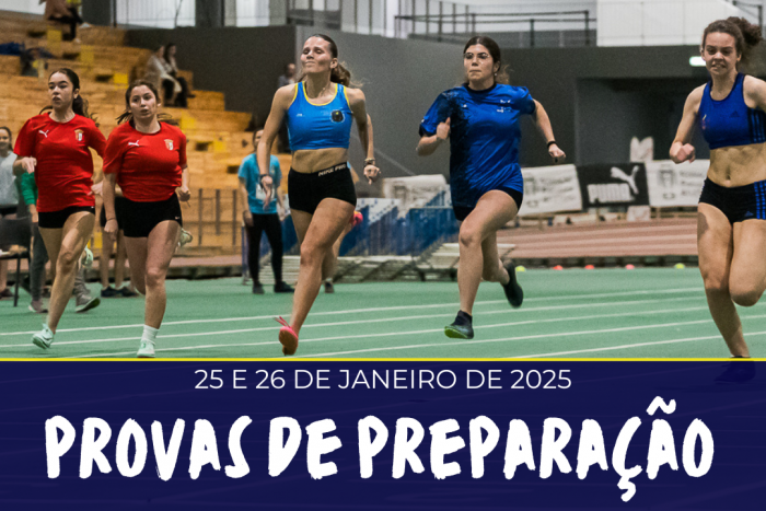 Provas de Preparação de PC | Atletas admitidos