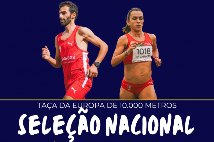 Miguel Marques e Ester Santana na Taça da Europa de 10.000m