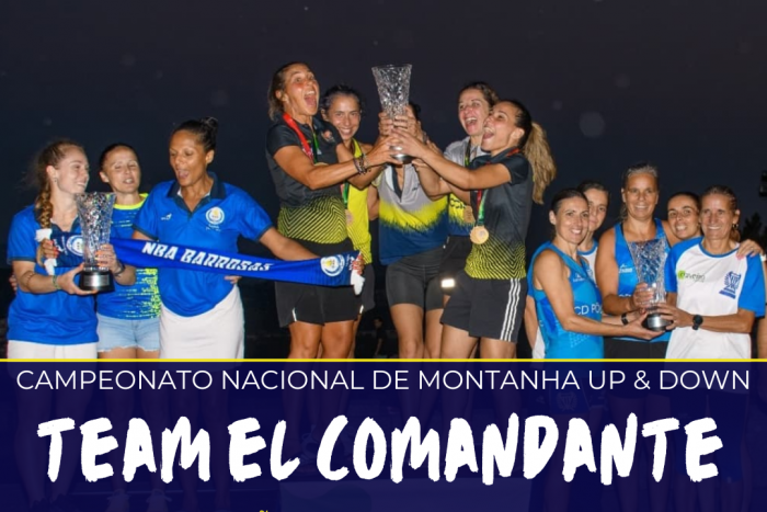 Team El Comandante Campeã Nacional de Montanha Up & Down