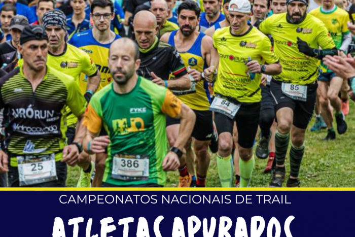 Atletas apurados para os Campeonatos Nacionais de Trail